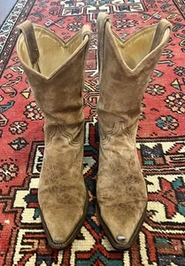 OLD GRINGO Leopardito Suede Leather Leopard Cowgirl Western Boots Size 8B - Picture 1 of 9