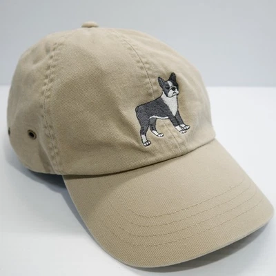 De colección LL Bean Bordado Bulldog Francés Ajustable Estilo Béisbol Gorra Papá Gorra Foto 1 de 4