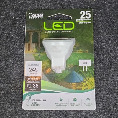 FEIT ELECTRIC BPLVMR11/830CA LED MR11 12V BULB - NEW IN 📦  - Image 1 of 2