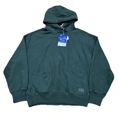Champion Heritage Sudadera con Capucha Vintage Años 50 Verde Medio Tejido Inverso Algodón NUEVO Foto 1 de 4