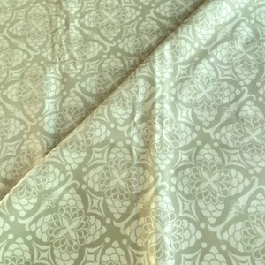 1 YD Verno Geometric Print Fabric Soft Green Moda Quilting Cotton - Picture 1 of 5