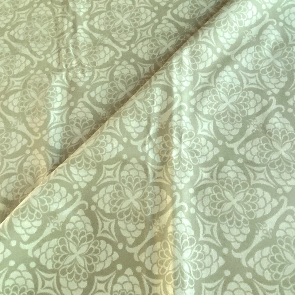 1 YD Verno Geometric Print Fabric Soft Green Moda Quilting Cotton - Image 1 of 4