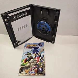 SONIC RIDERS NINTENDO GAMECUBE MIT HANDBUCH CIB 2006 GETESTET FUNKTIONIERT - Bild 1 von 4