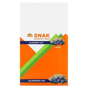 SNAK™, Energy Bar, Blueberry Oat, 12 Bars, 1.6 oz (45 g) Each - Picture 1 of 3