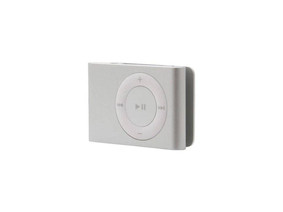 Apple A1204 iPod shuffle 2 GB - 2nd Generation - Silver- (MB519LL/A) - Image 1 of 1