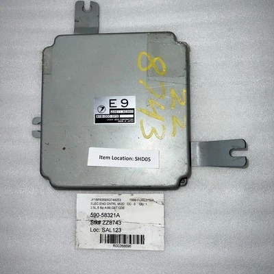 1999 SUBARU FORESTER 226ll AE860 / A18-000 DP9 ENGINE CONTROL MODULE OEM - Изображение 1 из 4