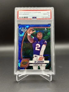 2024 Bowman University Cromo Zafiro DJ Lagway 1st Bowman Cromo #63 PSA 10 - Imagen 1 de 2