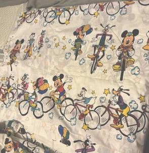 Vintage Disney Babies Set Of Twin Sheets Mickey Minnie Pluto Donald Daisy - Picture 1 of 6