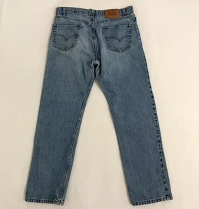 Vtg Levis 505 USA Made Jeans Mens Size 36x30 Denim Straight Fit Pants Y2K - Picture 1 of 9