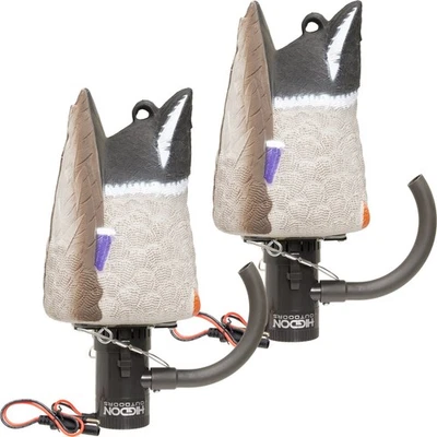 Higdon 2 Pack Outdoors Pulsator XS Mallard Drake Splashing Motion Duck Deco - Image 1 of 3