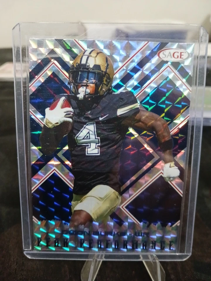 2025 Sage Football Peak Performance Blue Deion Burks #PK-DB2 Oklahoma - Image 1 of 1