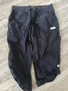 CALVIN KLEIN PERFORMANCE WOMEN CASUAL LOUNGE PANTS BLACK SOFT MEDIUM M - Picture 1 of 2
