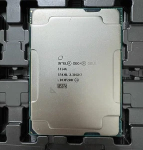 Intel xeon gold 6314U SRKHL 32 core 2.3G server CPU processore LGA4189 - Foto 1 di 1
