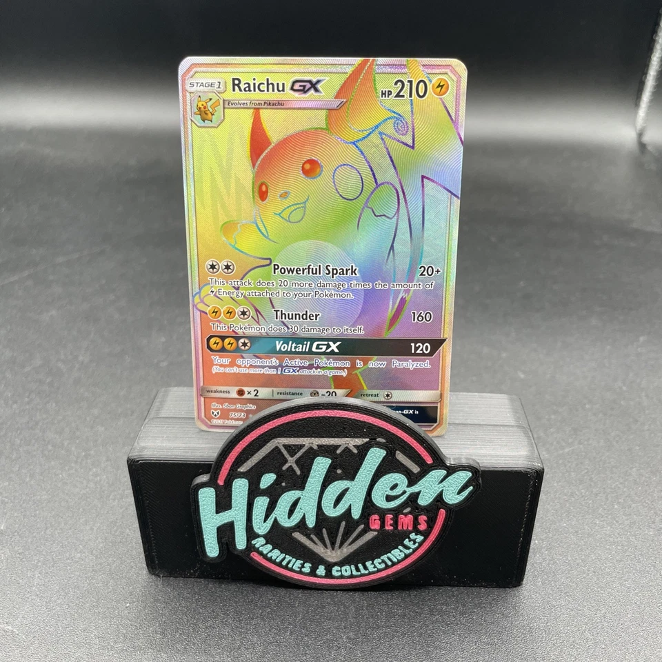 Raichu GX - 75/73 - Secret Rare NM-Mint Pokemon SM03.5 - Shining Legends - Image 1 of 3