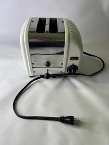Vintage Dualit 20295 Classic 2 Slice Toaster White 2SLUS - Picture 1 of 9