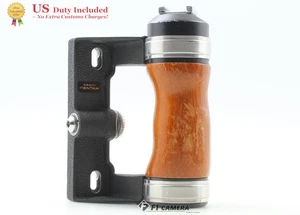 [Near MINT] Asahi Pentax Wood Hand Grip For Pentax 6x7 67 II From JAPAN - Picture 1 of 9