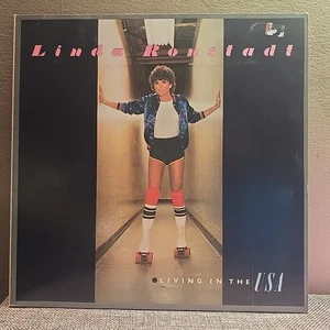 Linda Ronstadt–Living in the USA-1978 Asylum Records–6E‑155 Vinyl Record LP - Imagen 1 de 6