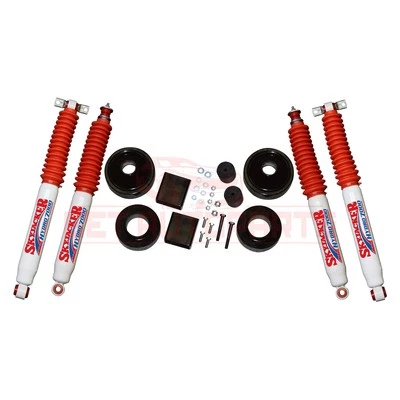 Kit de elevación de suspensión Skyjacker 2" con amortiguadores hidráulicos para Jeep Wrangler 2007-2017 Foto 1 de 2