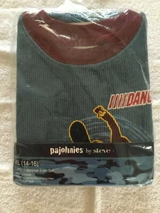 NWT PAJOHNIES BOYS XL 14-16 XTREME SNOWBOARD THERMAL LONG UNDERWEAR 2 PIECE SET - Picture 1 of 8