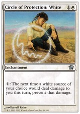 Circle of Protection: White X4 (8th Edition) MTG (NM) *CCGHouse* Magic