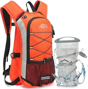 Hydration Pack Backpack, Lightweight Water Backpack with 2L Leakproof Hydration - Picture 1 of 24