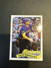2024 Topps Series 1: 1989 Julio Rodriguez (Mariners) #89B-66