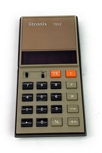 Vintage Litronix 1102A Calculator - Tested Working