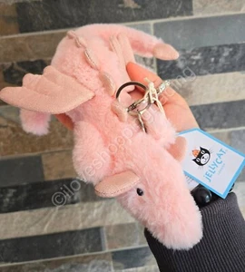 JELLYCAT FLAUSCHIGER ROSE DRACHE TASCHENANHÄNGER SAMMLERSTÜCK PLÜSCHTIER KUSCHELTIER SCHLÜSSELRING NEU - Bild 1 von 24