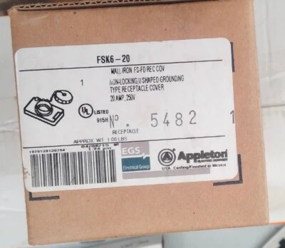 EMERSON FSK6-20 Appleton - Image 1 of 3