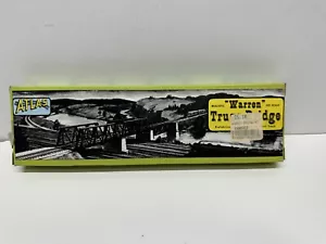 ATLAS WARREN TRUSS BRIDGE IN NICKEL SILVER HO TRAIN MODEL TRACK RAILROAD - Picture 1 of 2