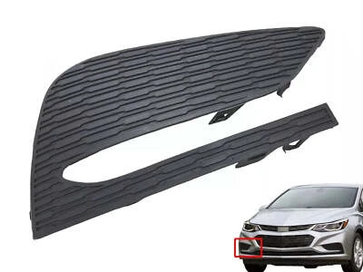 For 2016-2018 Chevrolet Cruze Front Bumper Fog Light Cover Right Passenger Side — 第 1/4 张图片