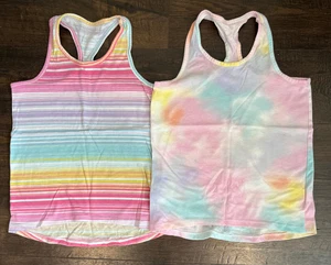 Girls Adidas DSG Sports Athletic Sports Tank Top Sleeveless Shirt Lot L Large 14 - Picture 1 of 5