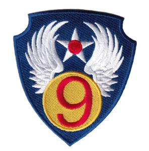 9th Air Force Patch – With Hook and Loop, 3.5" - Picture 1 of 3