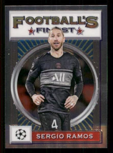 2021-22 Finest Flashbacks UEFA Champions League #4 Sergio Ramos - Picture 1 of 2