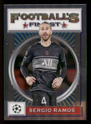 2021-22 Finest Flashbacks UEFA Champions League #4 Sergio Ramos - Image 1 of 2