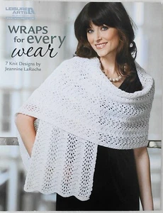 Leisure Arts Wraps For Every Wear Stricken 7 Designs Strickmuster - Bild 1 von 2