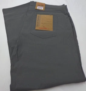 DENALI Charcoal Sky Gray Tech Fabric Stretch Pants NWT 38/30 MSRP $54 - Picture 1 of 6