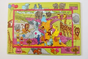 Vintage Sesame Street Puzzle - 35 Piece Tray Puzzle - Zoo Puzzle (C) 1992 - GVC - Picture 1 of 6