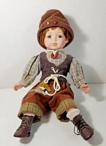 Schöne kommerzielle 16" (ca.) Porzellanpuppe - Bild 1 von 17