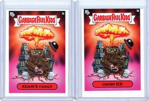 ADAM'S FAMILY/COUSIN ICK 2024 TOPPS GARBAGE PAIL KIDS GPK PHILLY DINNER CARD SET - Bild 1 von 2