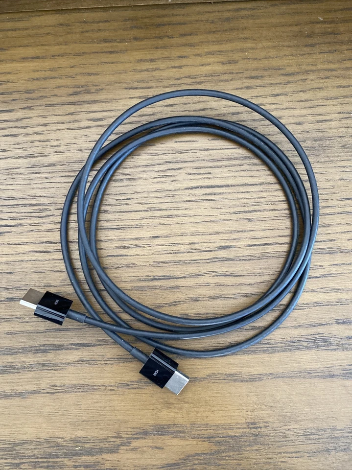 Apple HDMI to HDMI Cable MC838LL/B | Black | New Open Box - Image 1 of 1