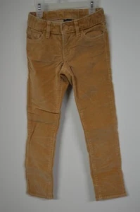 Gaps Kids Pants Tan Corduroy Khaki Slacks Stretchy 5 Regular Beige Light Brown - Picture 1 of 8