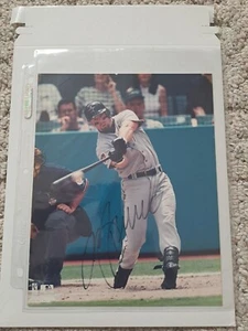 MLB HOF NL MVP ROY HOUSTON ASTROS JEFF BAGWELL AUTOGRAPHED 8X10 COLOR PHOTO - Picture 1 of 2