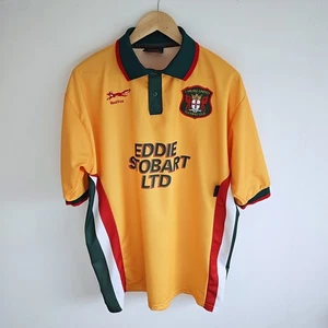 Rara maglia calcio vintage Red Fox XL Carlisle United FC uomo 1998-2000 away kit - Foto 1 di 14