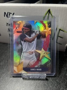 2025 Topps Series 1 - Stars of Mlb James Wood #SMLB-18 Black Foilboard /10 (RC) - Bild 1 von 1