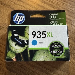 Neu Original HP 935XL Cyan Tintenpatronen Officejet 6815, 6820 EXP 02/23 - Bild 1 von 3