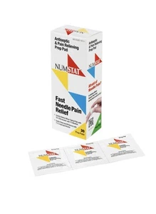 Antiseptic Numbing Wipes for Needle Pain Relief, 2-In-1 Formula FAST SHIPPING - Picture 1 of 6