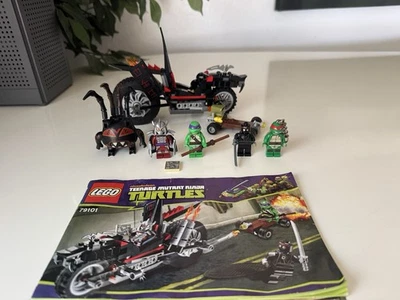 LEGO Teenage Mutant Ninja Turtles 79101 Shredder’s Dragon Bike & Spider Bytez - Image 1 of 4