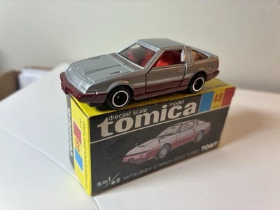 Tomica Mitsubishi Starion 2000 Turbo Nº48 con caja Foto 1 de 4