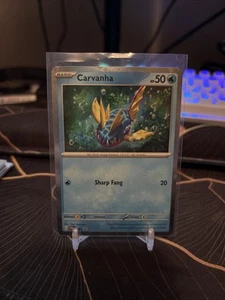 Carvanha 093 Sv: Scarlet & Violet Promo Cards Holo - Picture 1 of 2